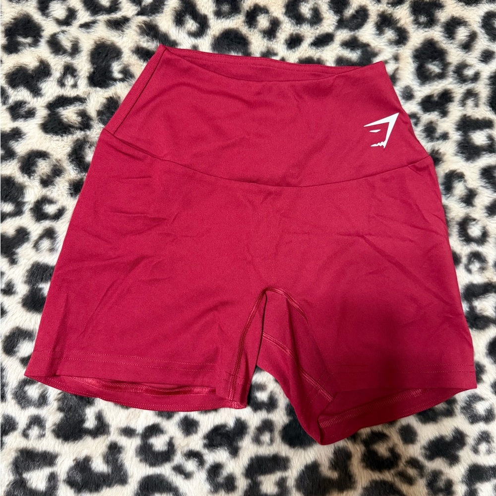 Gymshark Women's Maroon Shorts